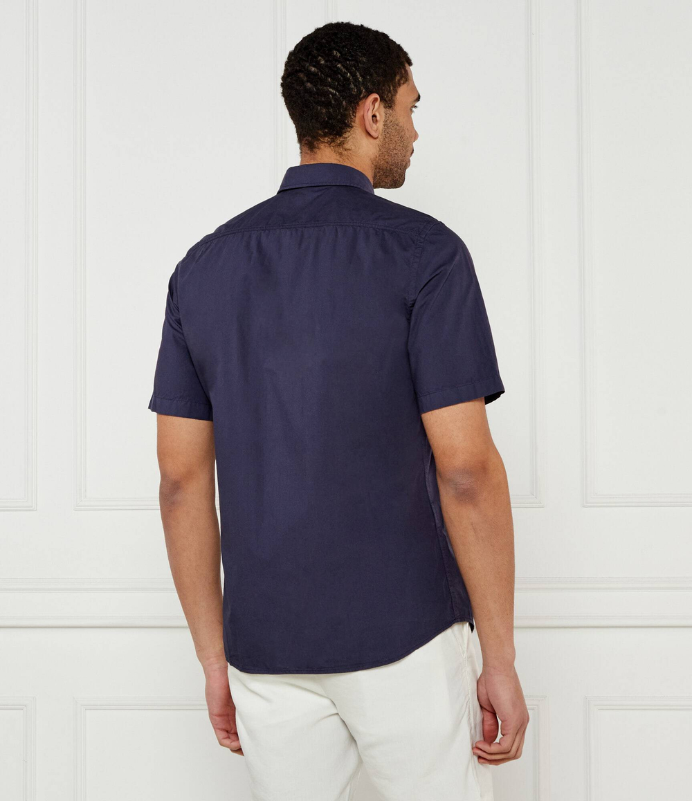 Рубашка Relegant_6-short_M BOSS ORANGE - темно-синий(50537331)