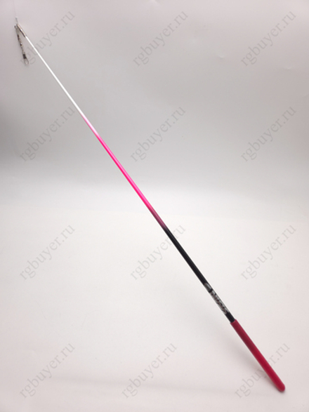 Палочка Sasaki 60 см с трехцветная черный/розовый/белый с темно-красной ручкой B (Black)