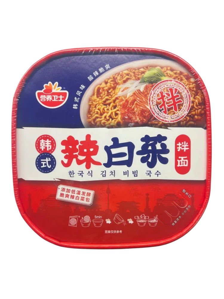 Лапша Yingyang Weishi С капустой по-корейски 138 г