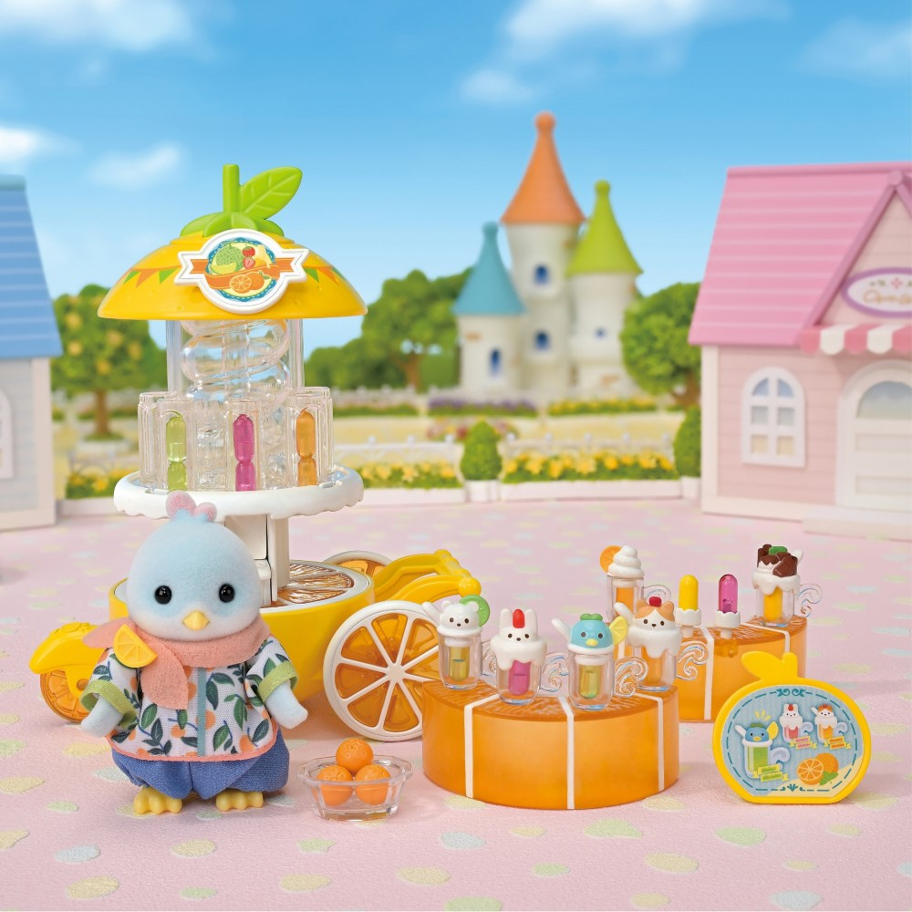 Epoch 5861 — Sylvanian Families «Лимонный сок-бар с фигуркой лимонной птички» 5861 — фото 9