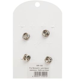 MR-100 Н-р брошей с цанговым зажимом бабочка «Сладость в радость» Mark Rita