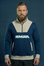 Анорак контрастный "ЯМАЛ" (синий)