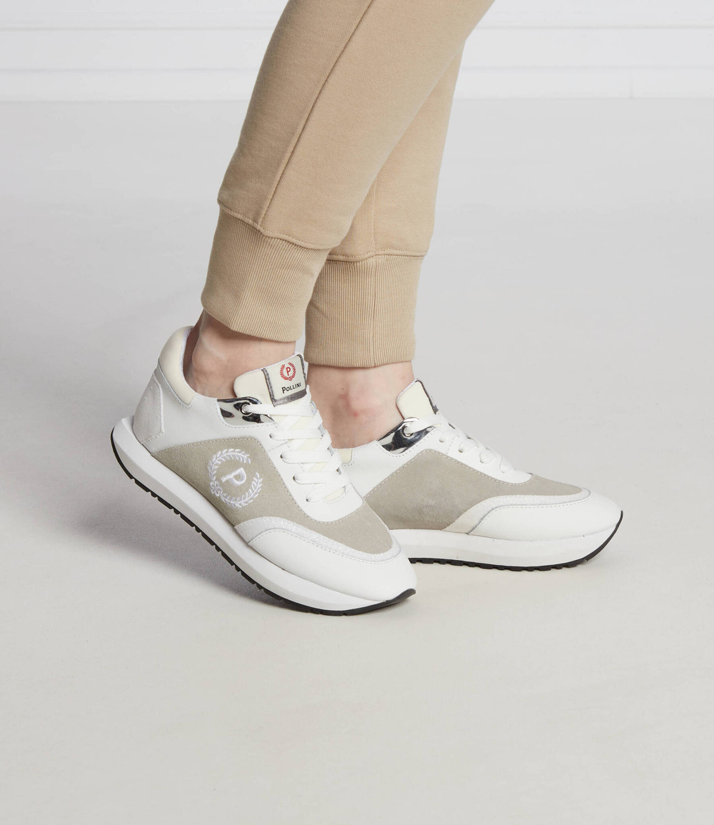 кожаные кроссовки Pollini - белый(SA15103G0EXI1)