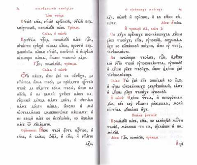 Панихида: требный сборник на ц/сл языке