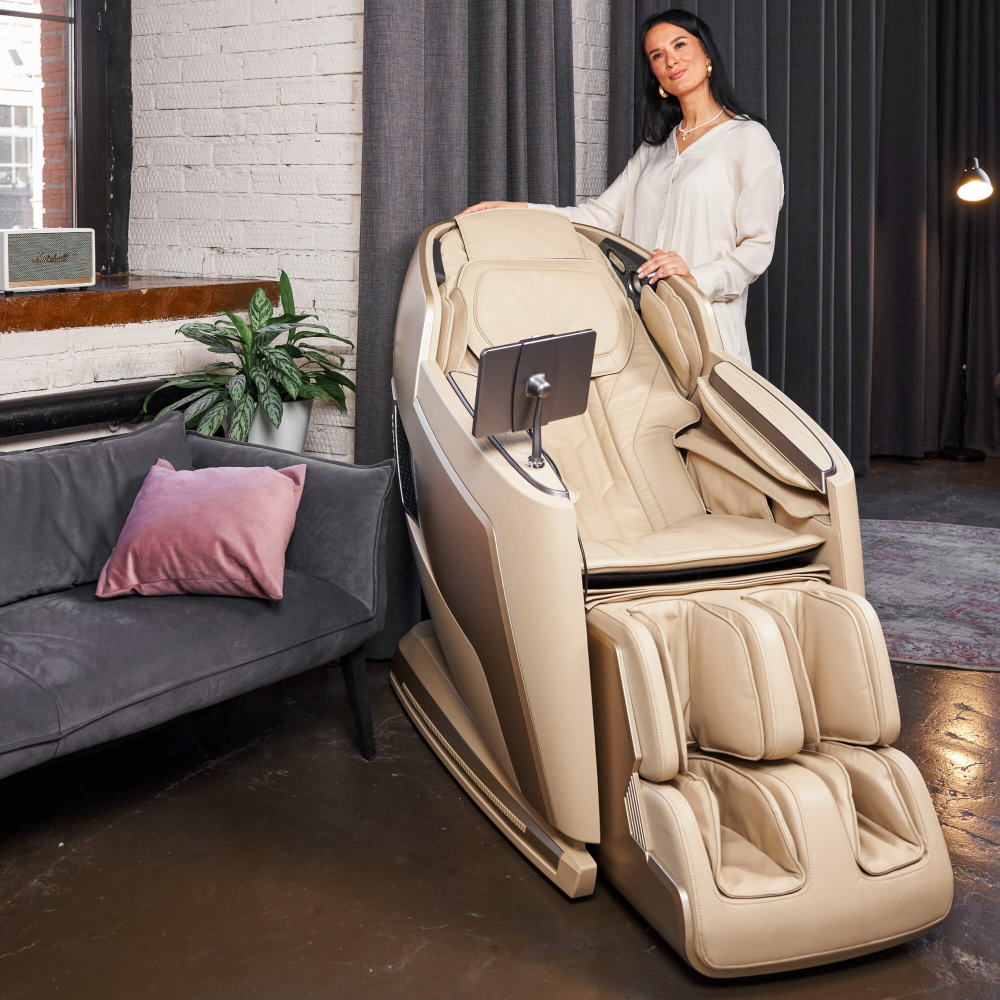 Массажное кресло Unix Afelia Beige