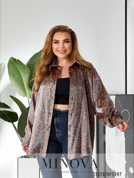 Рубашка 5397-коричневый Minova Фото 2