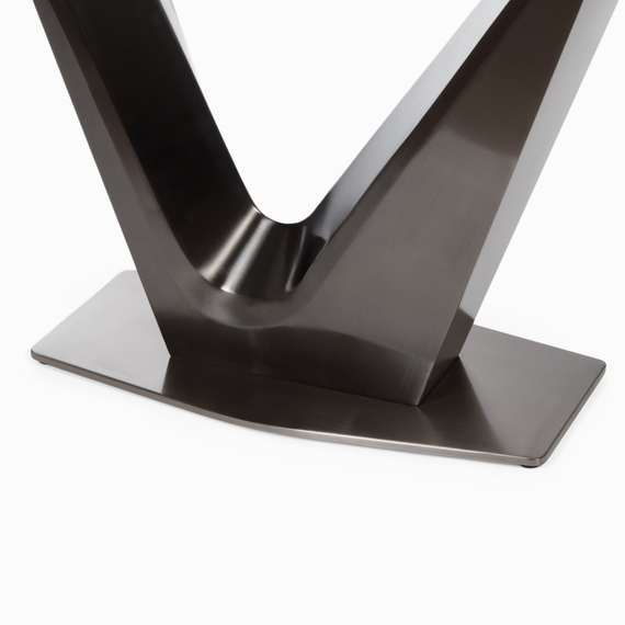 Консоль Optional 150х85 см, черная керамика