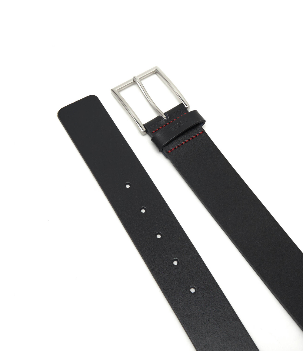 кожаный ремень giaspo HUGO - черный(50470639)