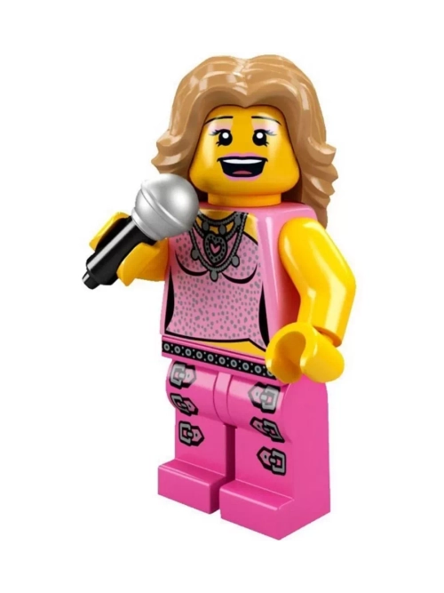 Минифигурки LEGO Minifigures 8684 Серия 2 Поп-Звезда