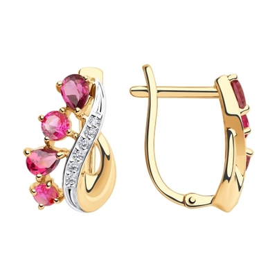 Серьги Au 585 (725948)