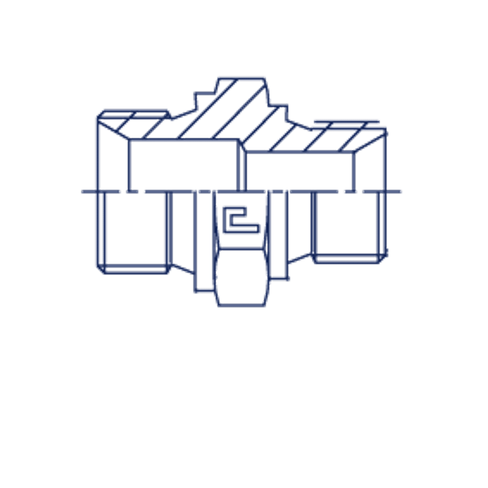 Соединение P BSP 3/8 - 22х1.5