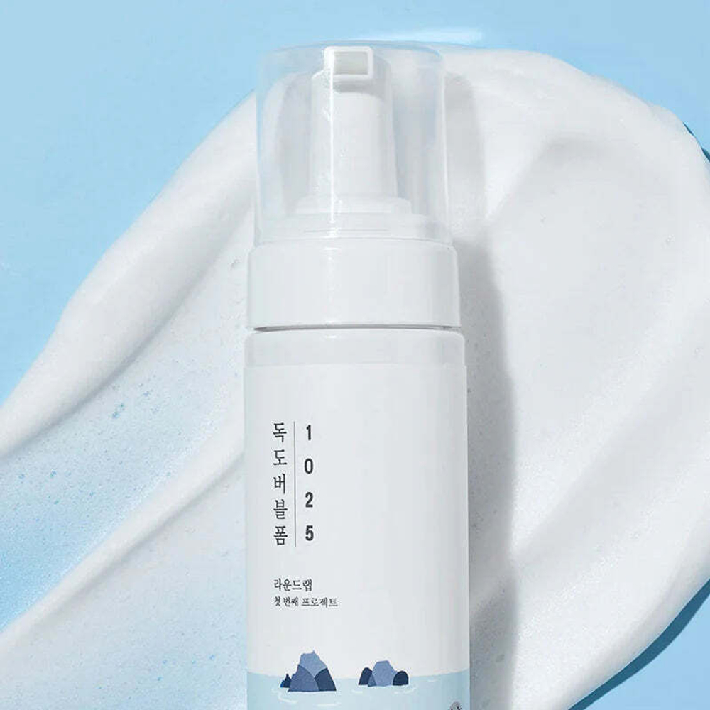 Пенка очищающая Round Lab 1025 Dokdo Bubble Foam 150 мл