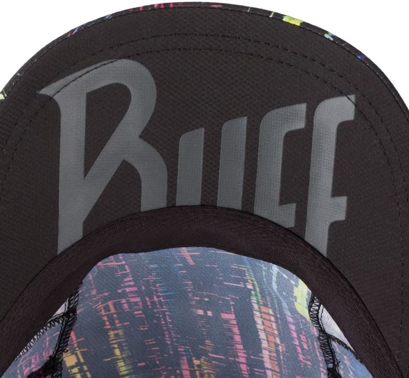 Спортивная кепка для бега женская Buff Pro Run Cap R-Wira Black Фото 2