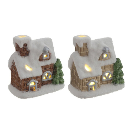 793551 Фигурка декор. "Домик" (подсветка)