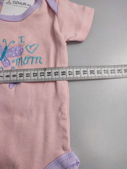 Боди нежное на 1 месяц