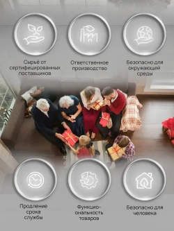 Семь Огней Люстра потолочная подвесная, белая с золотой патиной