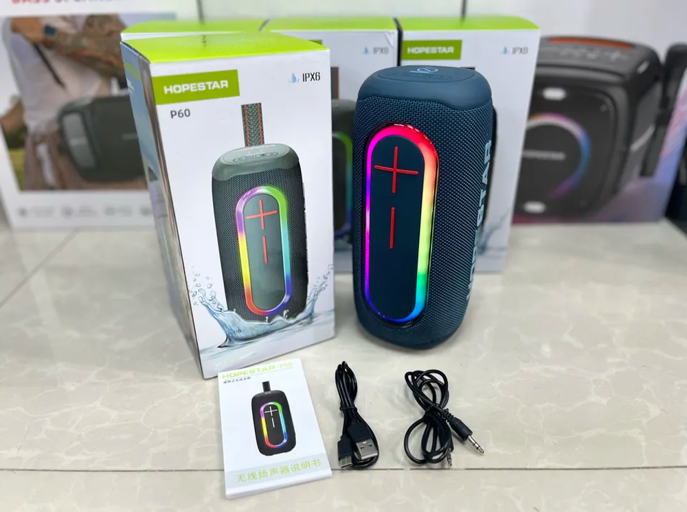 Беспроводная колонка Hopestar P60 (20W/3000Mah/IPX6)