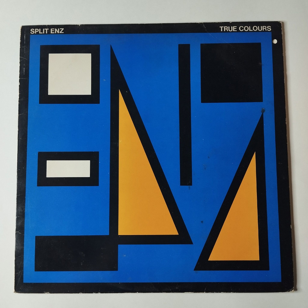 Винтажная виниловая пластинка LP Split Enz True Colours (Holland 1980) Shark Attack