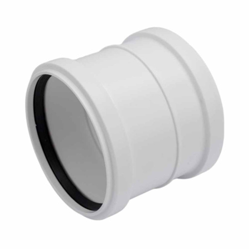 Муфта бесшумн. 110 двухраструбная ПП ПОЛИТЭК