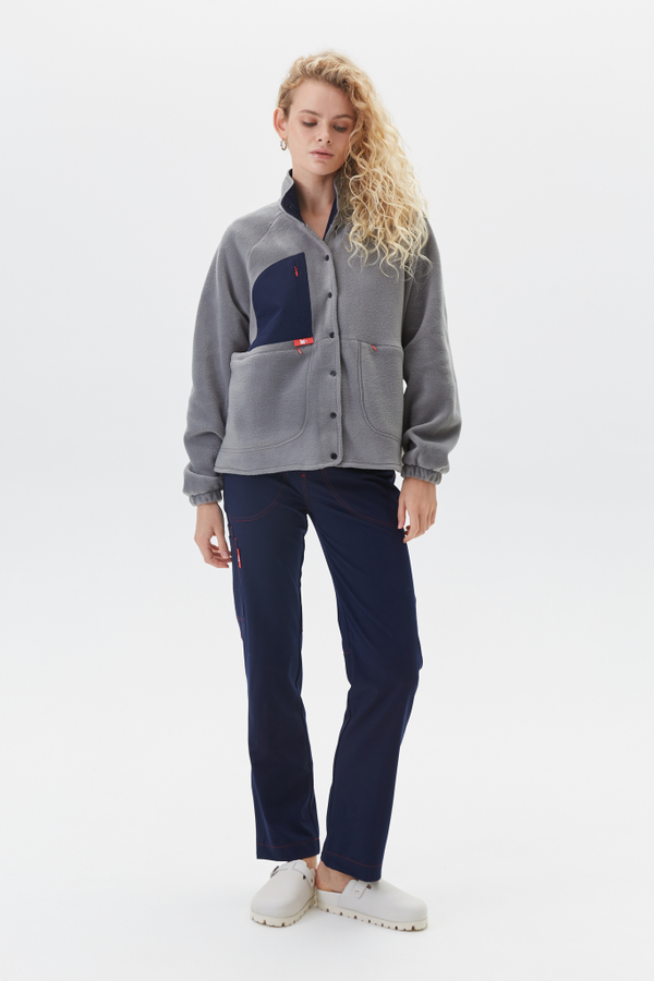 Куртка медицинская женская Аттакай, серый