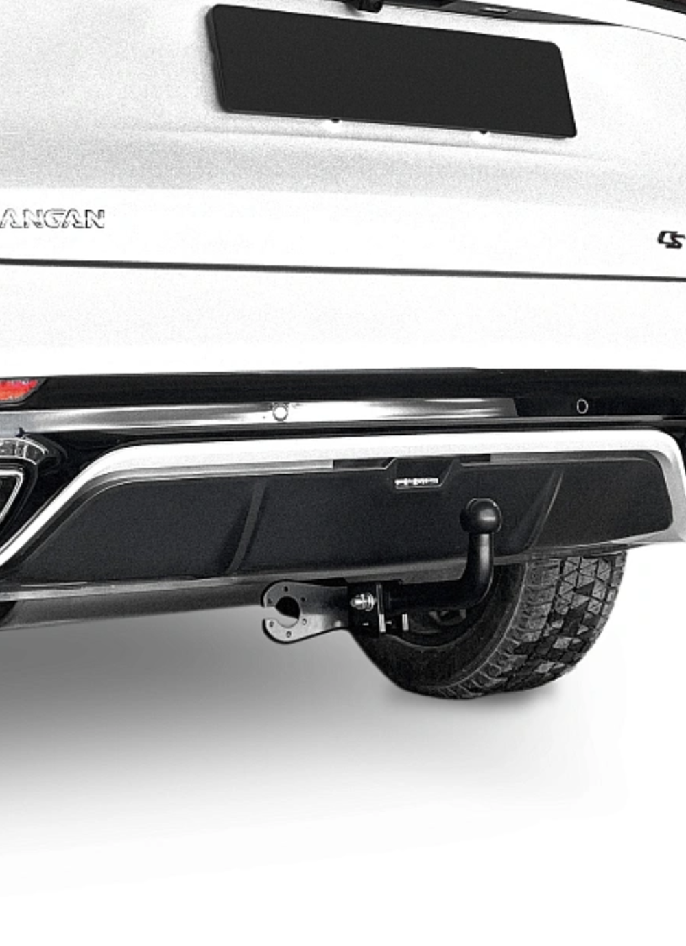 Фаркоп c электрикой Smart для Changan CS75 Plus II поколение 2024-н.в., рынок РФ, шар А, 1200/75 кг, F.6118.001