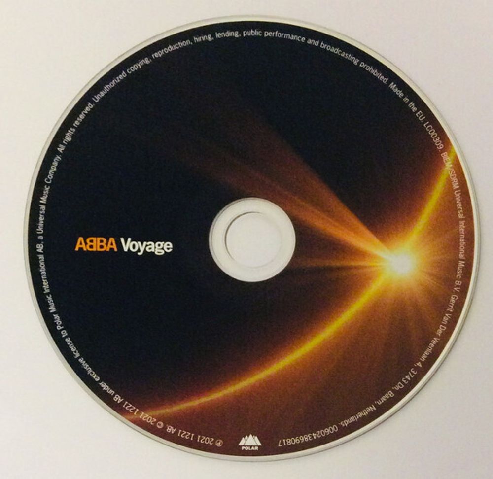 ABBA. Voyage (Limited Edition / Alternative Cover) 1 CD АББА. Вояж