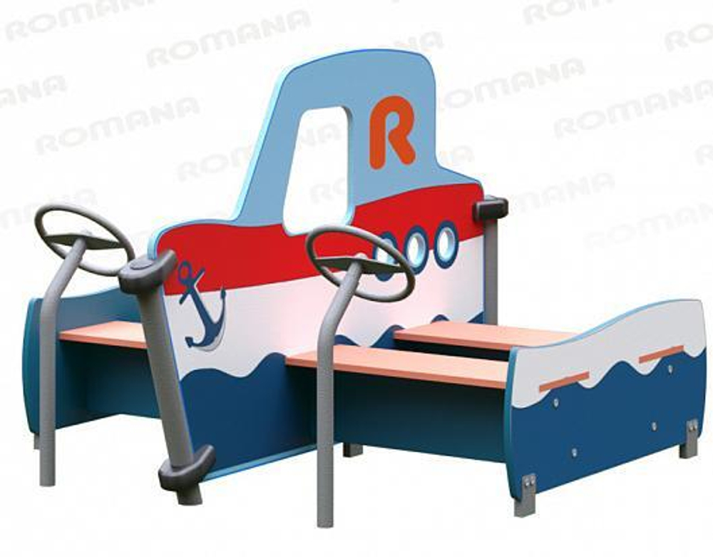 Игровое оборудование Romana Катамаран 057.67.00 для детской площадки