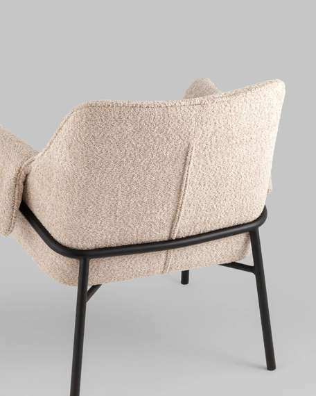 Лаунж-кресло Luras, бежевая альпака