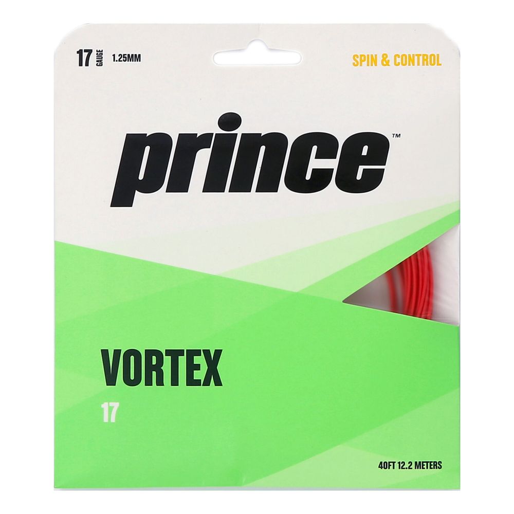 Струны теннисные Prince Vortex String Set 12,2m - Red