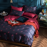 Комплект постельного белья Сатин Премиум на резинке CPAR004