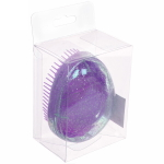 Расческа массажная компактная «Beauty Room», цвет фиолетовый в коробке, 8*6,5см