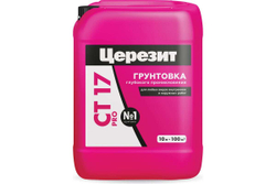 Грунт для внутренних и наружных работ глубокого проникновения Ceresit СТ 17 Pro 10 л