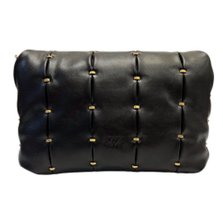 CLASSIC LOVE BAG PUFF PINCHED - black