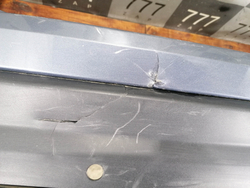 Бампер задний + юбка заднего бампера Geely Coolray 19-24 Б/У Оригинал 6600247097