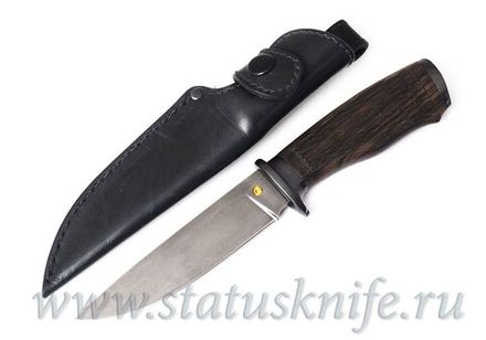 Нож фиксированный Леонид Архангельский Охотничий булатный