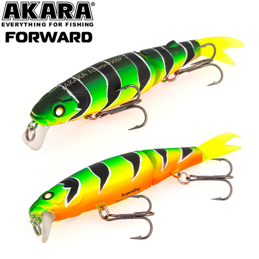 Воблер Akara Forward 90SP 8 гр. (2/7 oz 3,5 in) A107