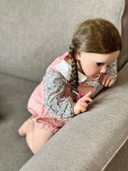 Кукла Реборн мягконабивная 60см в пакете (FA-141)