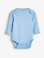 Боди с длинным рукавом для малышей Next 520-271, 5 шт., Белый, Голубой