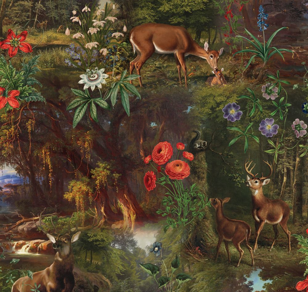 Королева панно Защитница леса