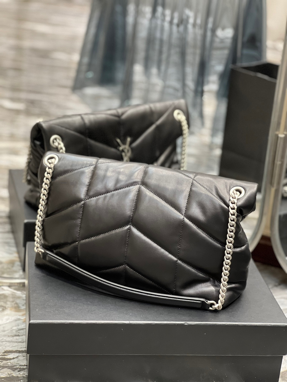 Saint Laurent Loulou Puffer Bag 35 cm