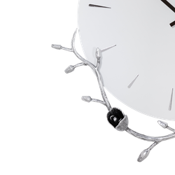 Часы настенные Орхидея Виви Айс Античное серебро