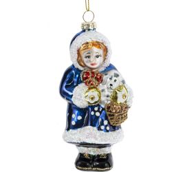 GAEM Украшение новогоднее "Девочка", L7 W5,5 H14 см