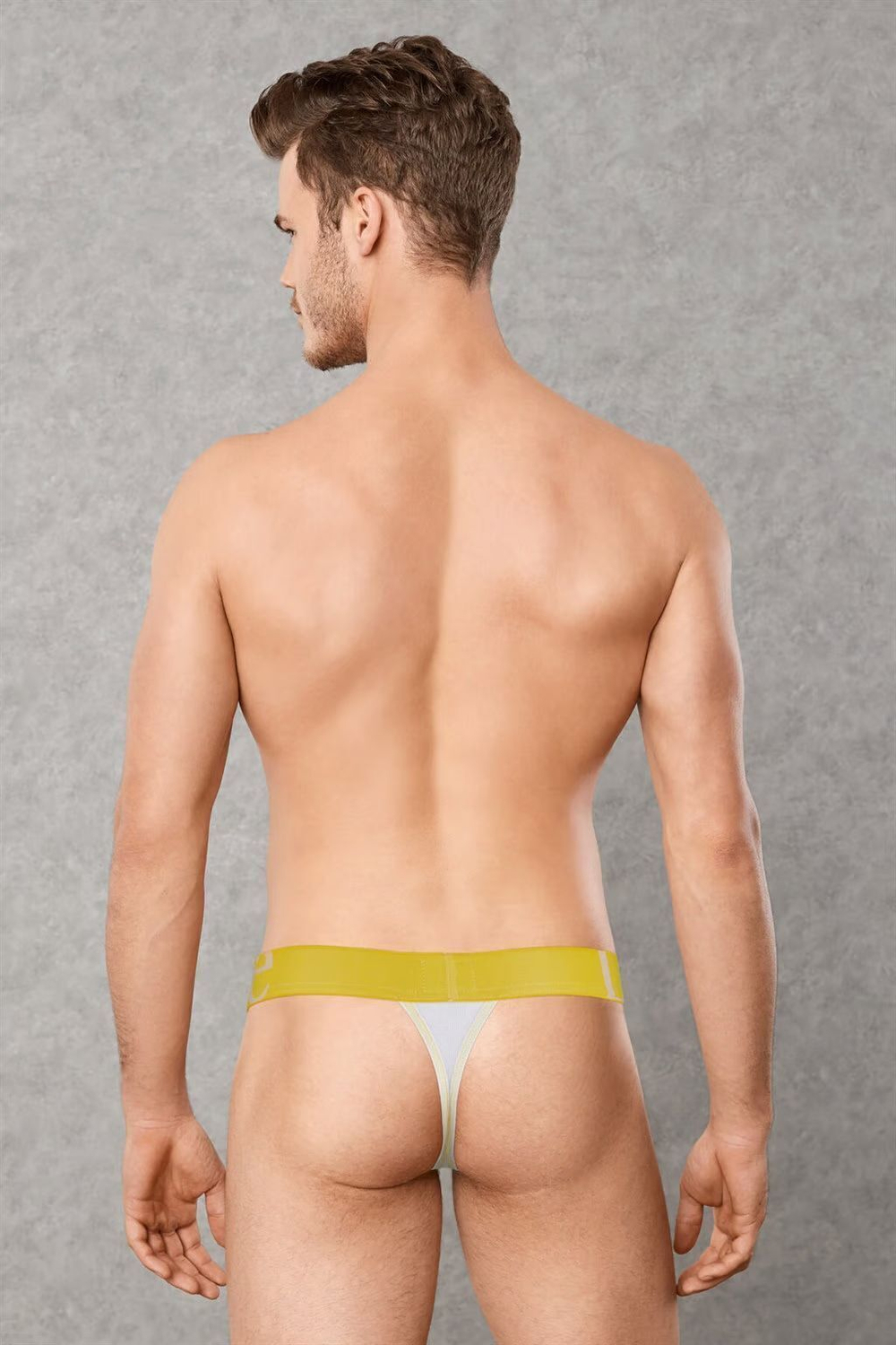 Мужские трусы-стринги Doreanse Ribbed Modal (Размер: XL) (Цвет: белый)