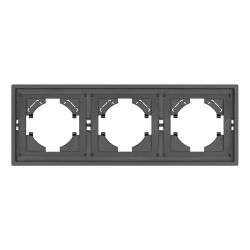Рамка пластиковая FRM-TENDO-SFPL-3-GR (Arlight, Матовый песочный) 054652