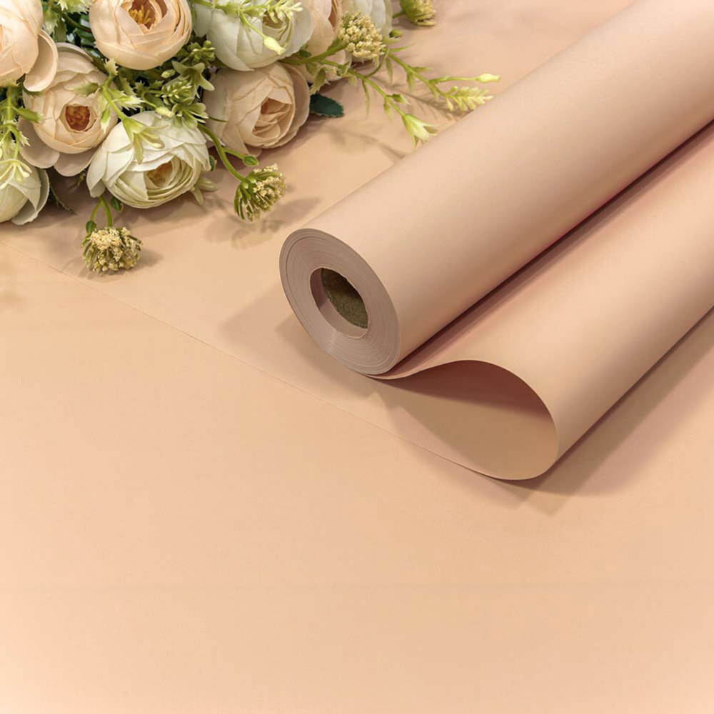 Пленка В рулоне 32 м х 58 см (Персиковый)