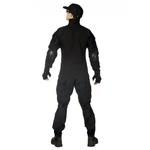 Костюм боевой Gongtex с наколенниками и налокотниками черный