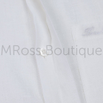 мужская белая брендовая рубашка