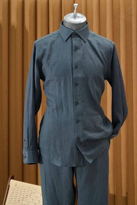 Льняной костюм Ermenegildo Zegna