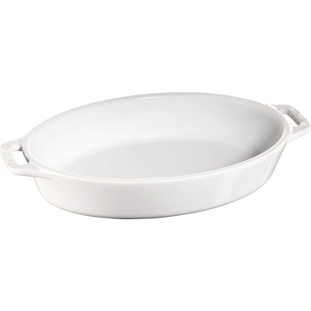 STAUB Керамическое блюдо Cooking 1,1 л белое