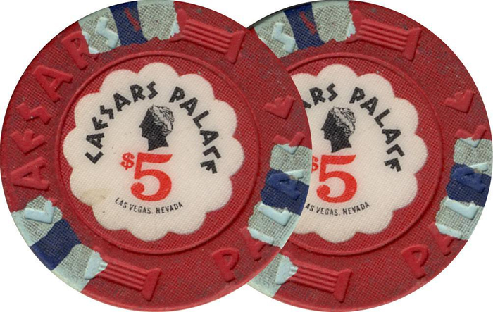 Caesars Palace Casino $5 Chip